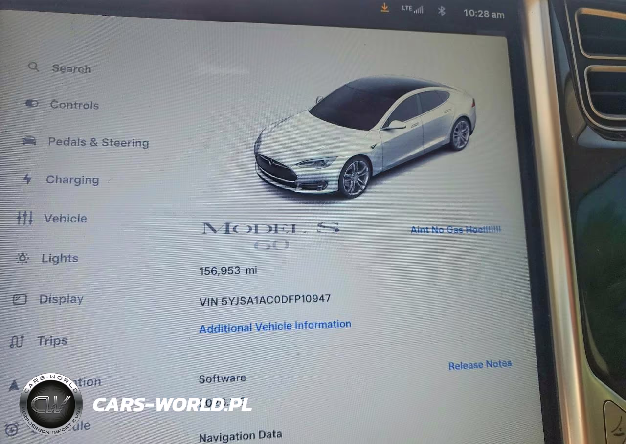 2013 Tesla Model S VIN:5YJSA1AC0DFP10947 - 9