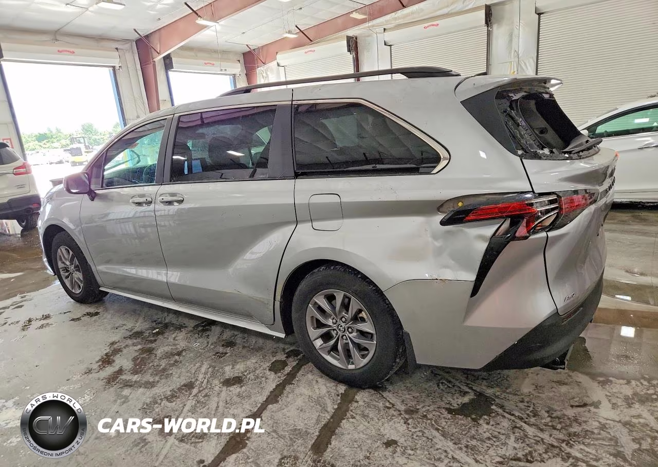 2022 Toyota Sienna Le VIN:5TDKSKFC6NS069389 - 2