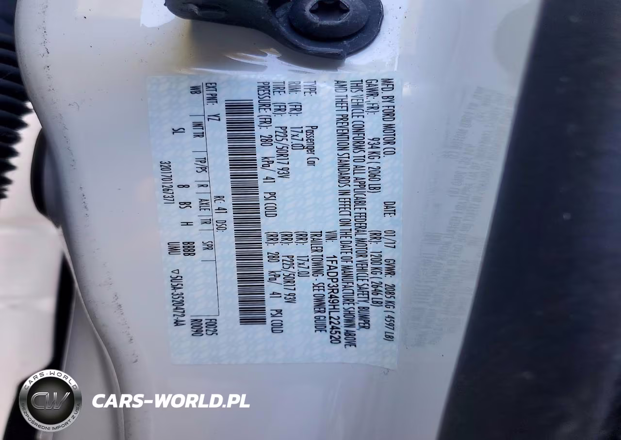 2017 Ford Focus Bev VIN:1FADP3R49HL224520 - 12