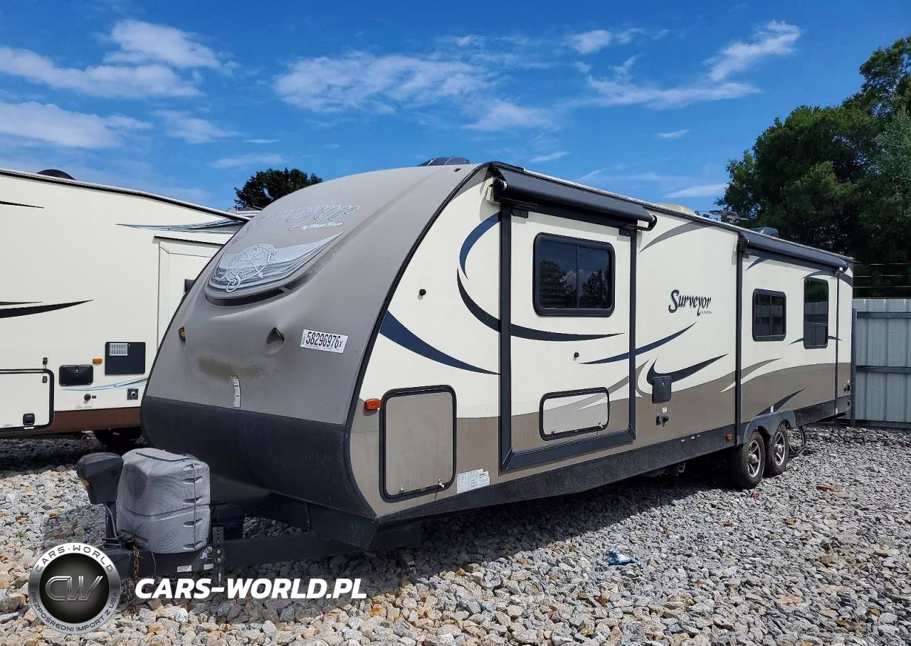 2016 Forest River Surveyor Camper VIN:4X4TSVH26GL027765 - 2