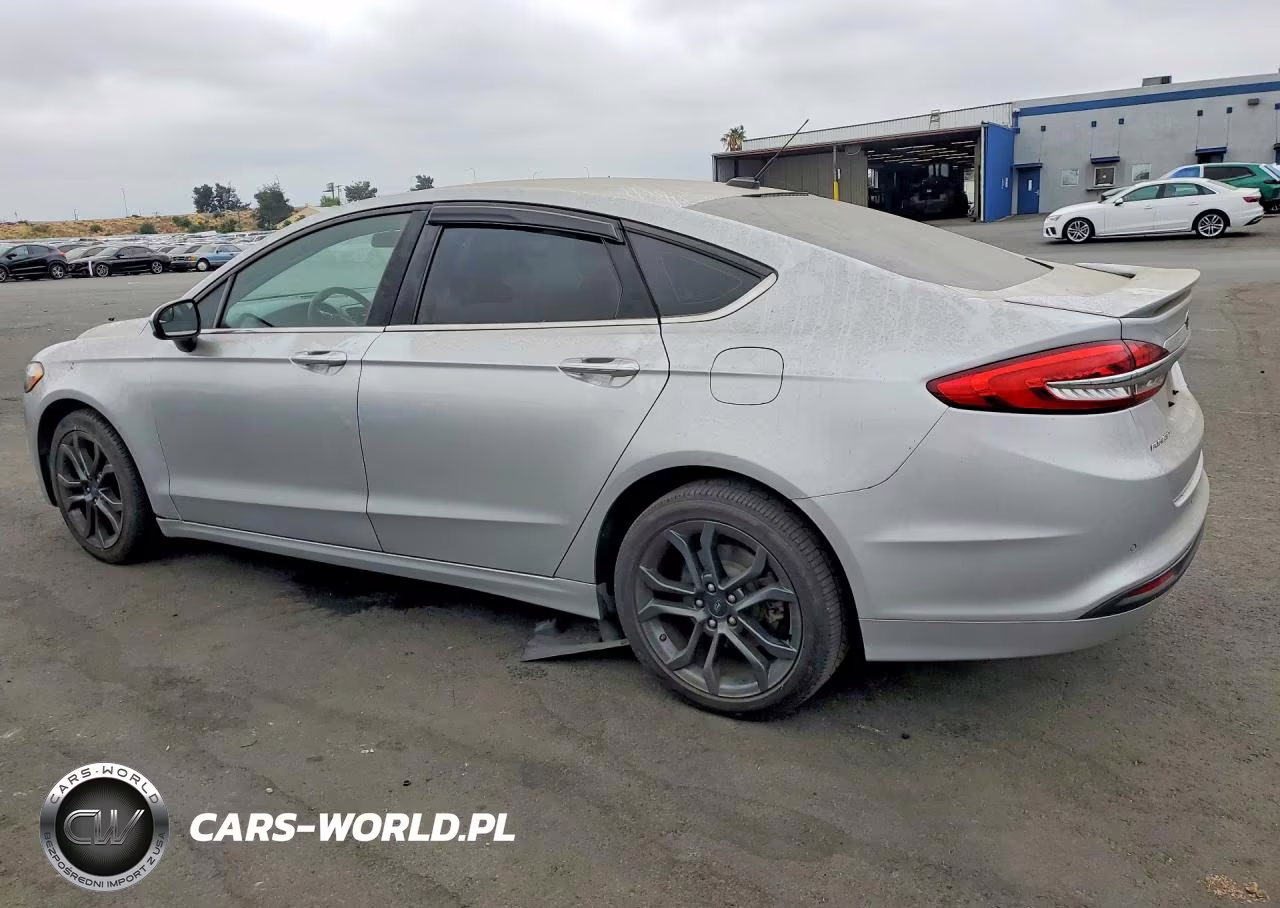 2018 Ford Fusion Se VIN:3FA6P0HD1JR167391 - 2