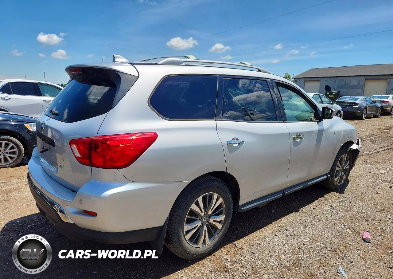 2019 Nissan Pathfinder S VIN:5N1DR2MN0KC625472 - 3