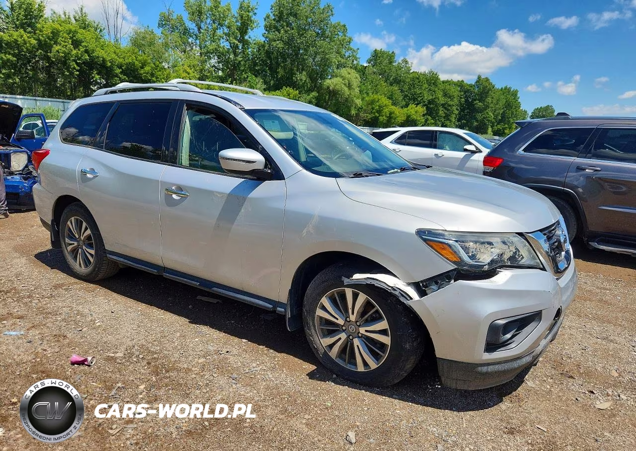 2019 Nissan Pathfinder S VIN:5N1DR2MN0KC625472 - 4