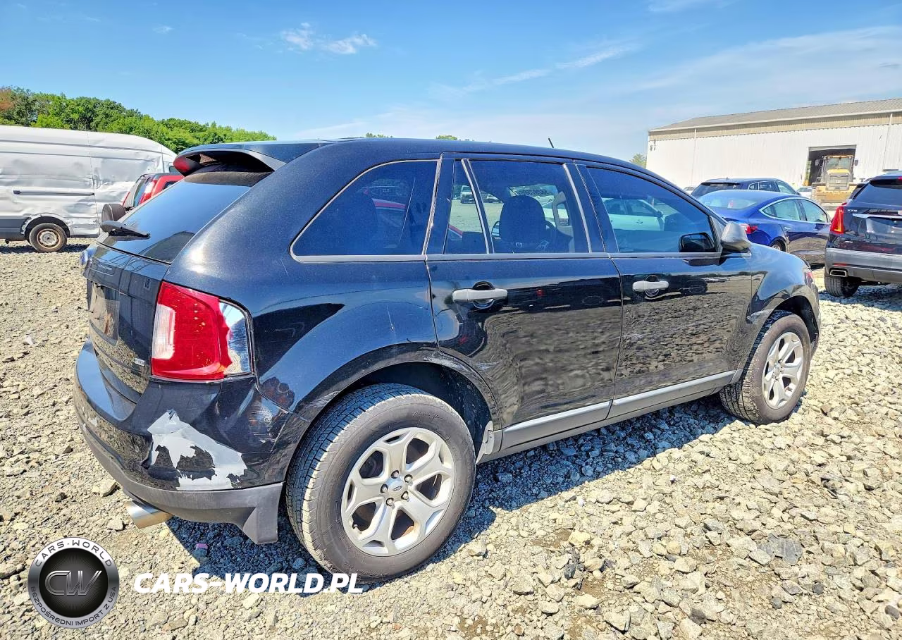2013 Ford Edge Se VIN:2FMDK4GC9DBE29821 - 3