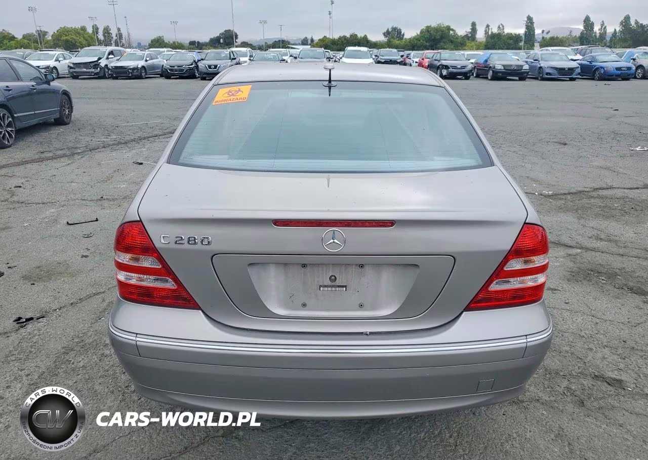 2006 Mercedes-Benz C 280 VIN:WDBRF54H96F816826 - 6