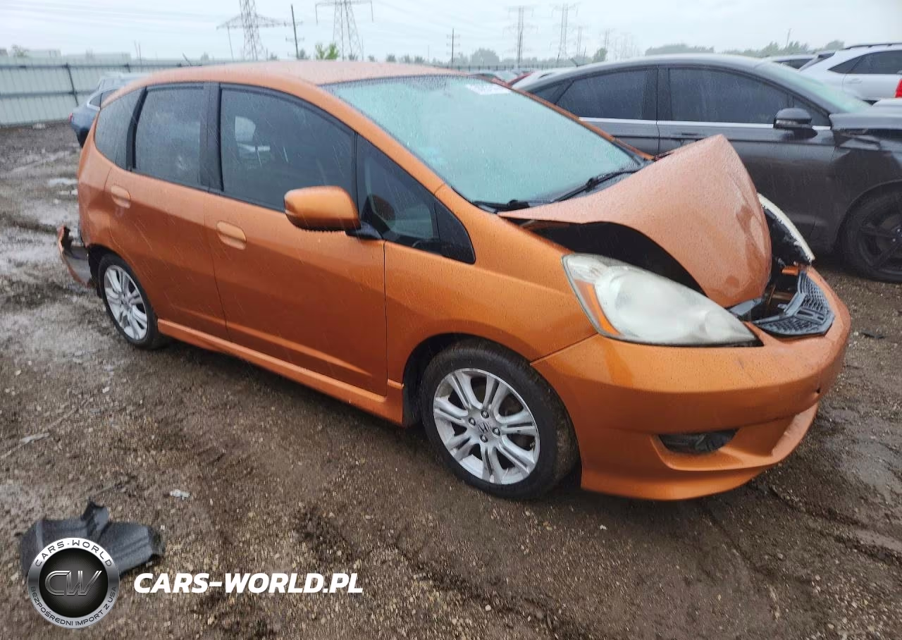 2010 Honda Fit Sport VIN:JHMGE8H49AS006308 - 4