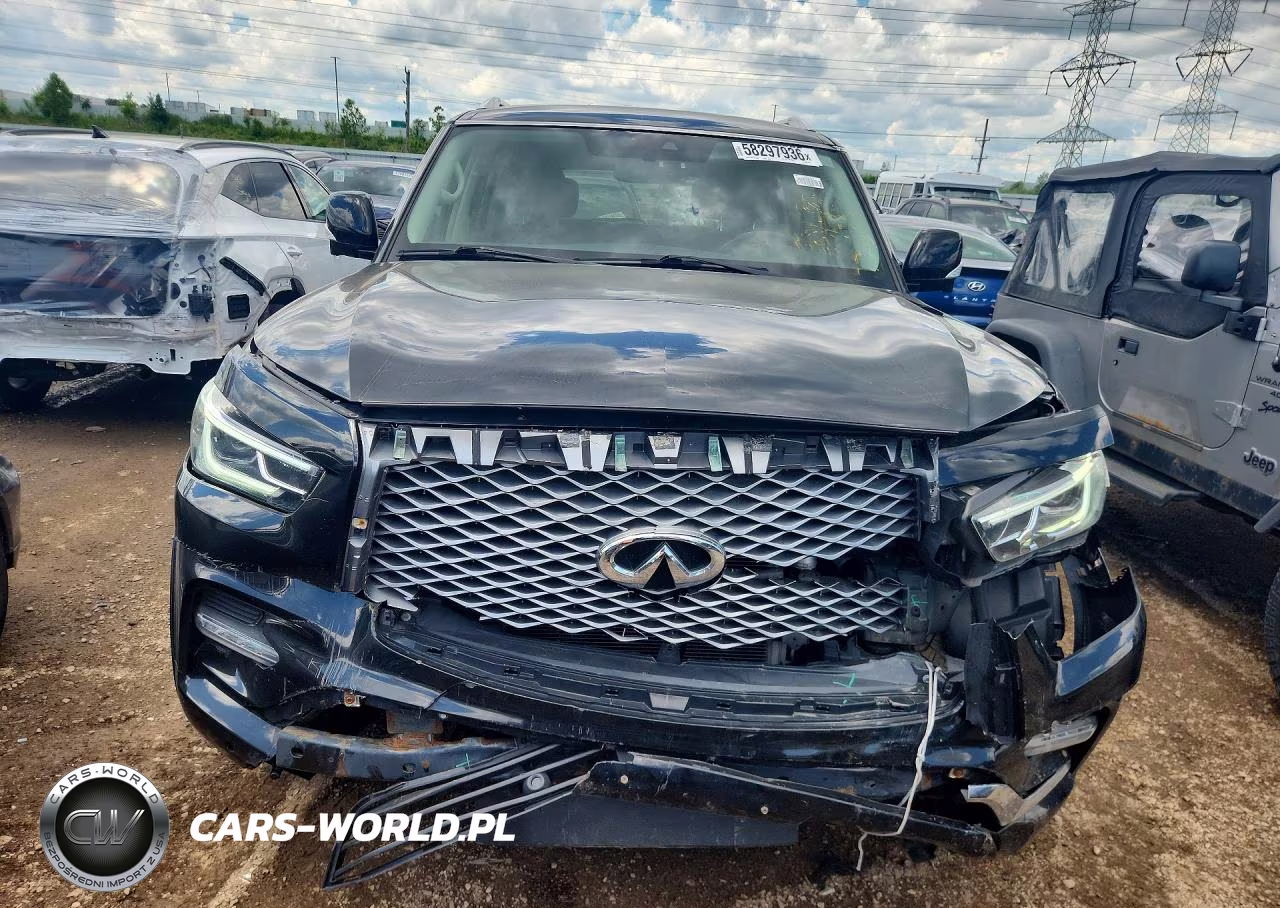 2019 Infiniti Qx80 Luxe VIN:JN8AZ2NE0K9232644 - 5