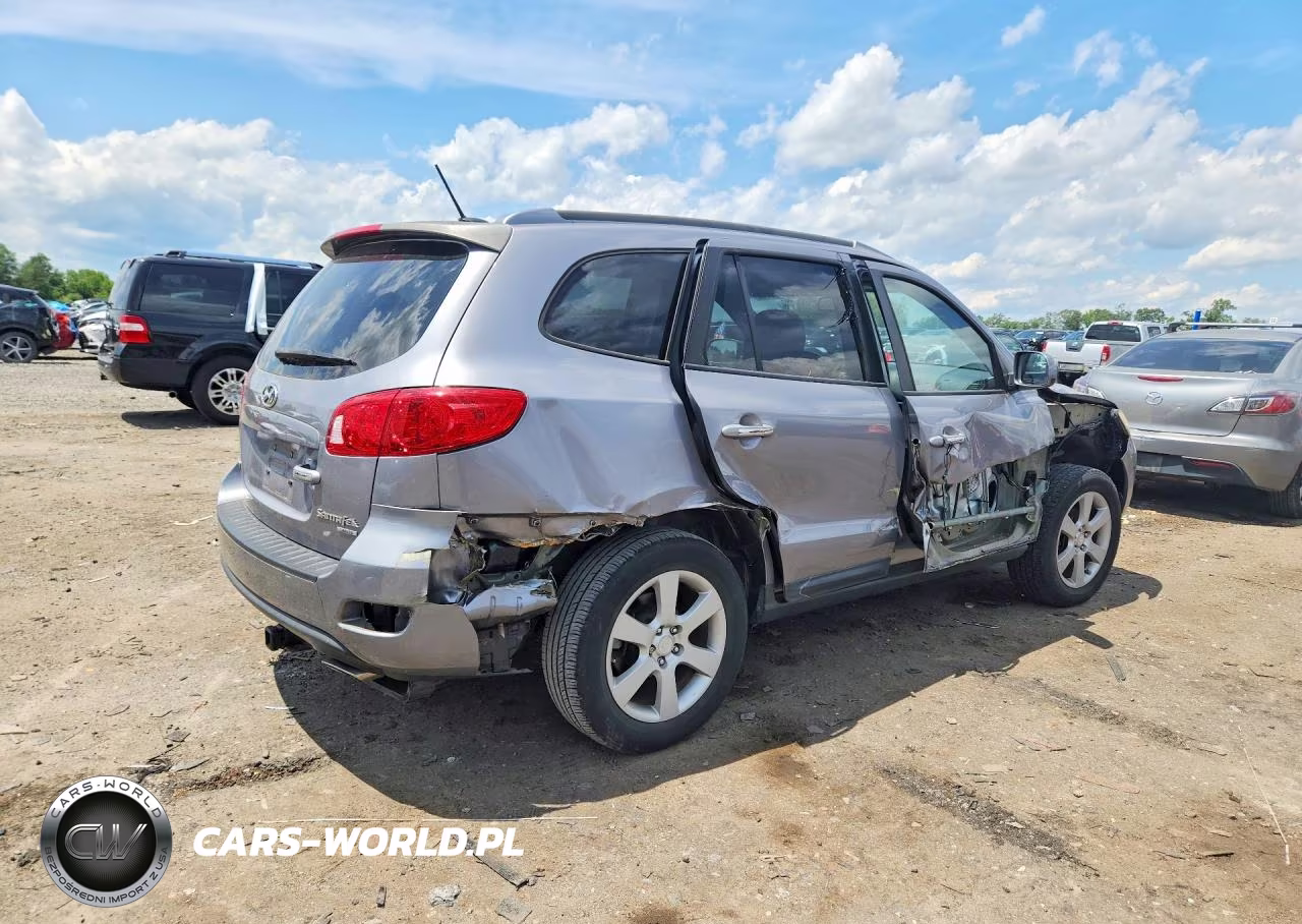 2008 Hyundai Santa Fe Se VIN:5NMSH13E88H136418 - 3