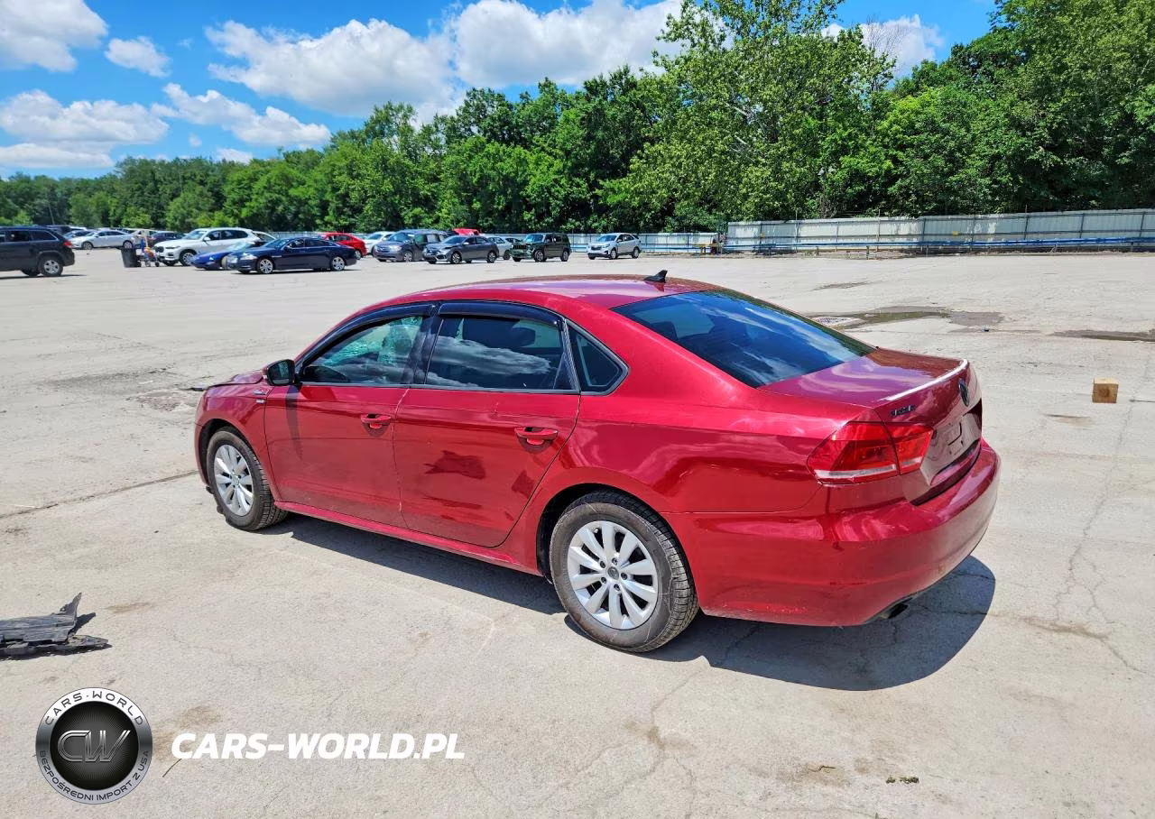 2015 Volkswagen Passat S VIN:1VWAT7A32FC080970 - 2