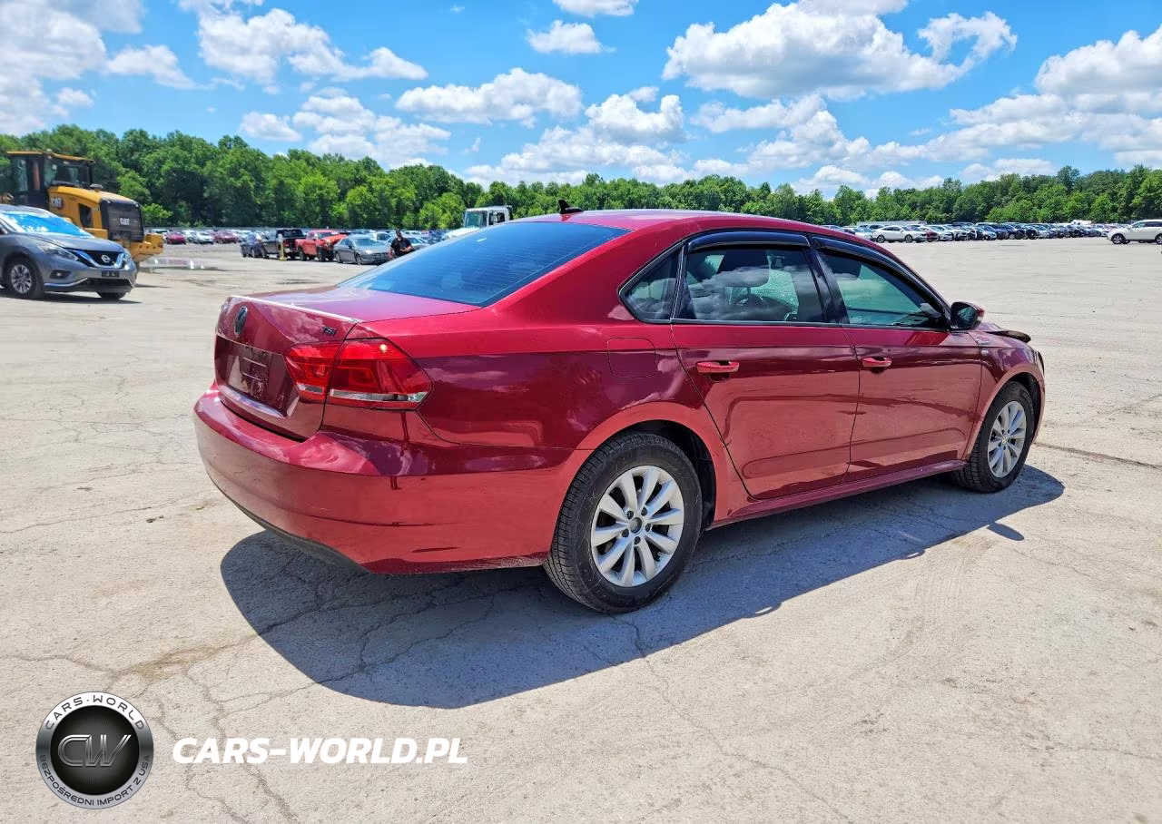 2015 Volkswagen Passat S VIN:1VWAT7A32FC080970 - 3
