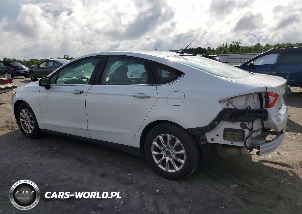 2015 Ford Fusion S VIN:1FA6P0G74F5129398 - 2