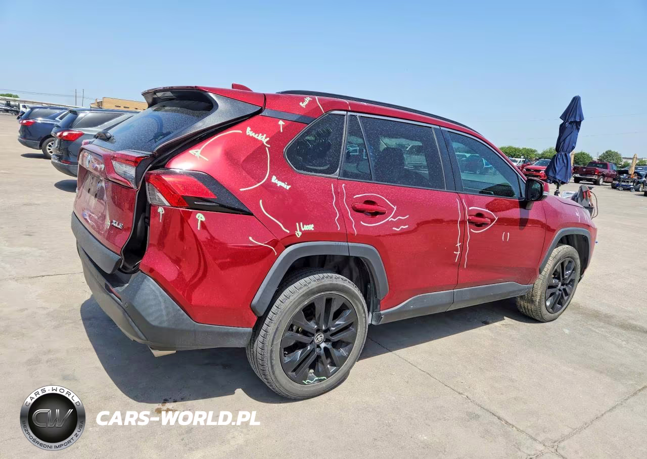 2022 Toyota Rav4 Xle Premium VIN:2T3C1RFV9NW203683 - 3