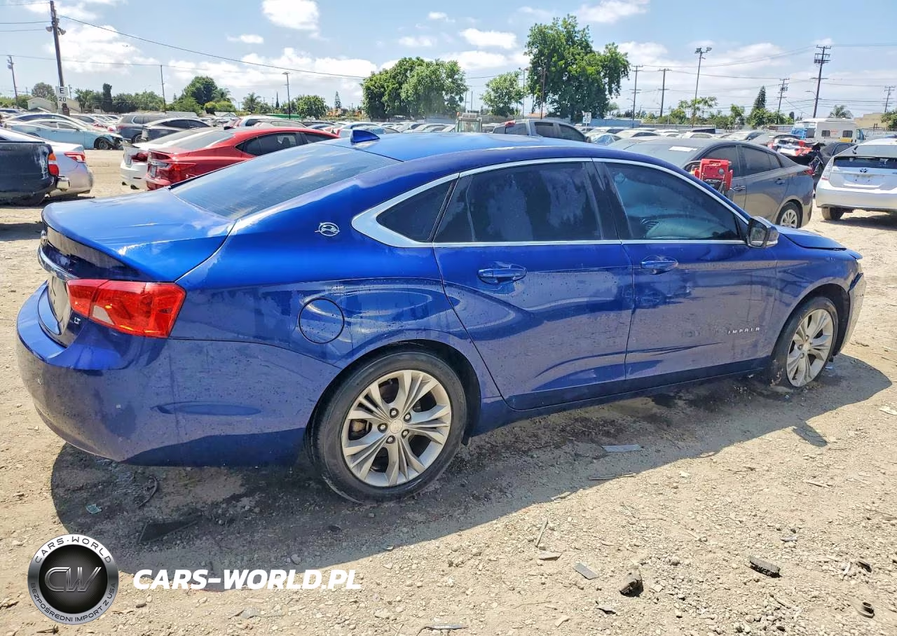 2014 Chevrolet Impala Lt VIN:1G1125S3XEU142738 - 3