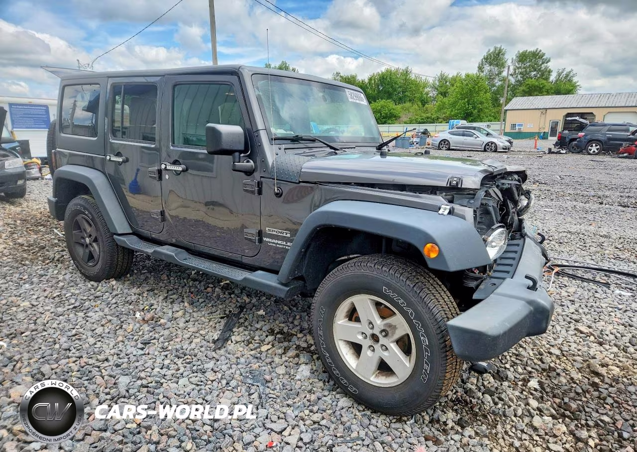 2017 Jeep Wrangler Unlimited Sport VIN:1C4BJWDG3HL750258 - 4