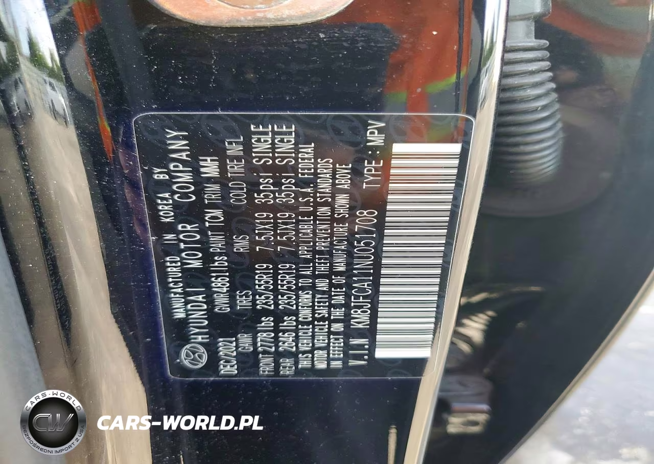 2022 Hyundai Tucson Sel Convenience VIN:KM8JFCA11NU051708 - 13