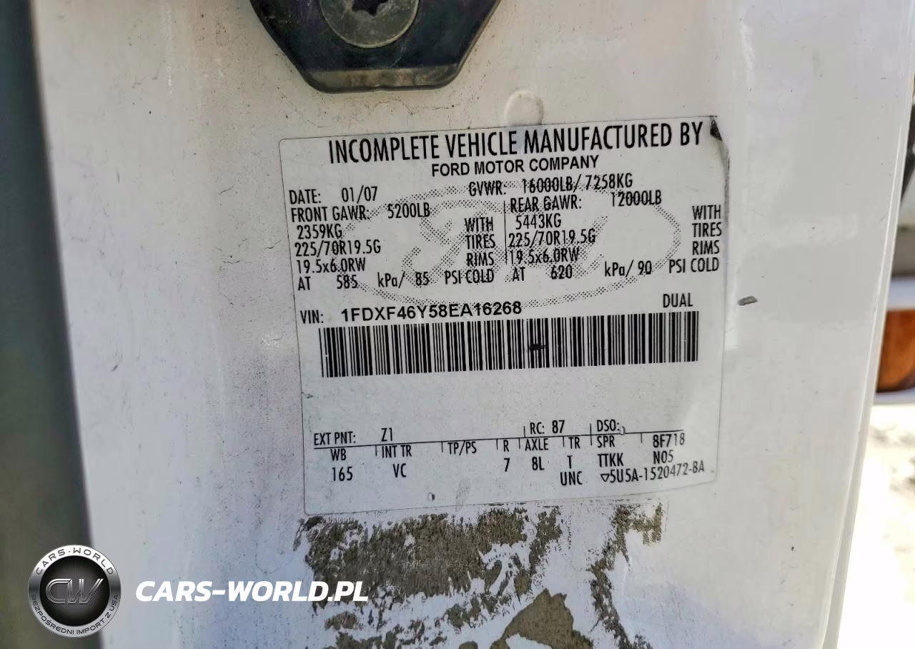 2008 Ford F450 Super Duty VIN:1FDXF46Y58EA16268 - 13