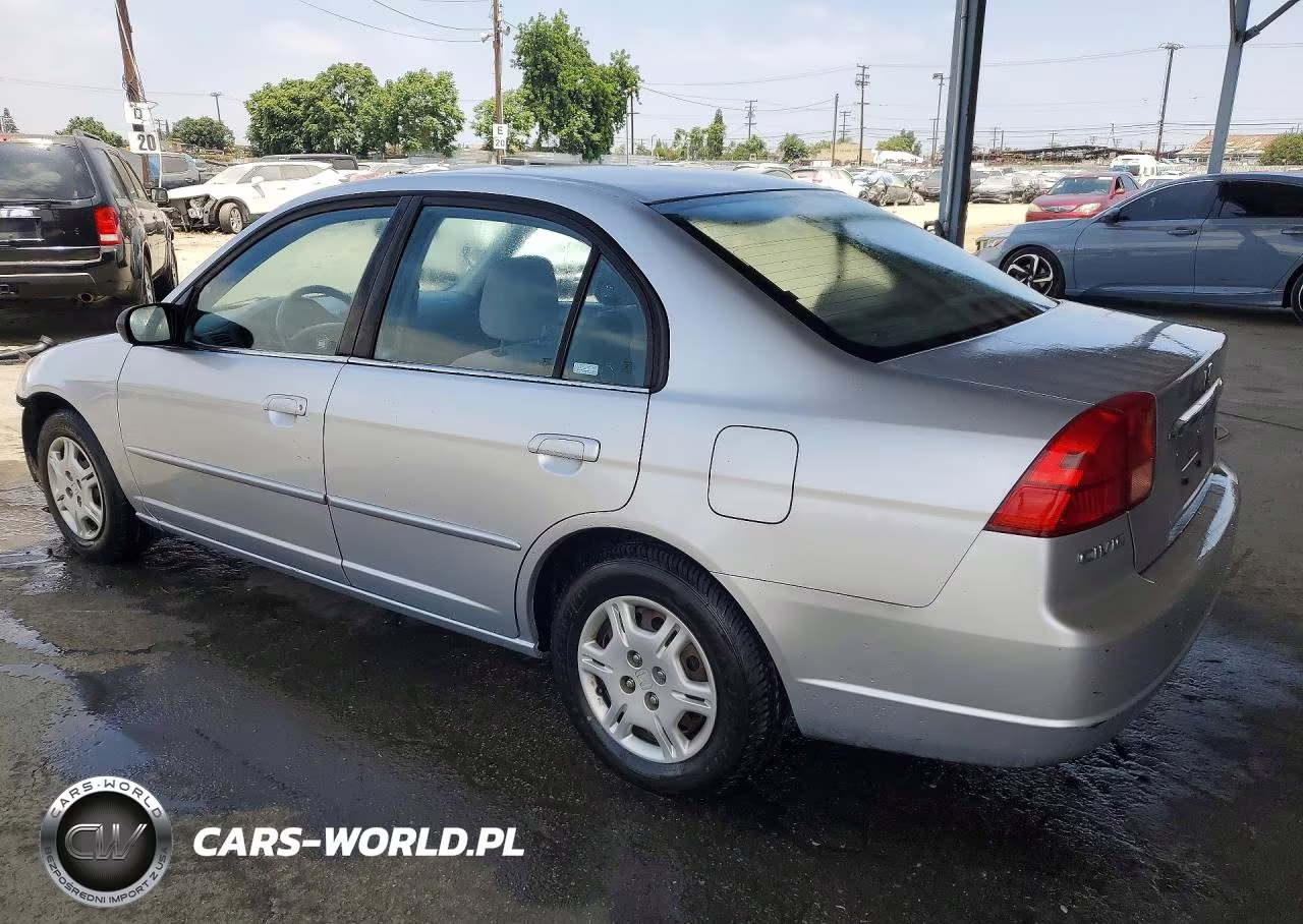 2002 Honda Civic Lx VIN:2HGES16502H527450 - 2