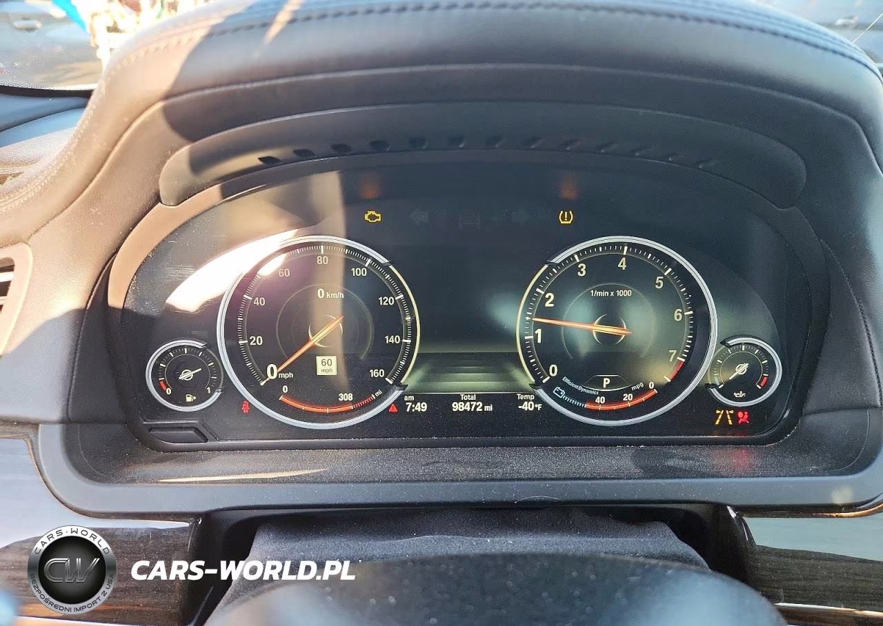 2014 BMW 750 Lxi VIN:WBAYF8C52ED652591 - 9