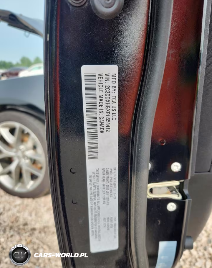 2023 Dodge Charger Gt VIN:2C3CDXHGXPH554412 - 12