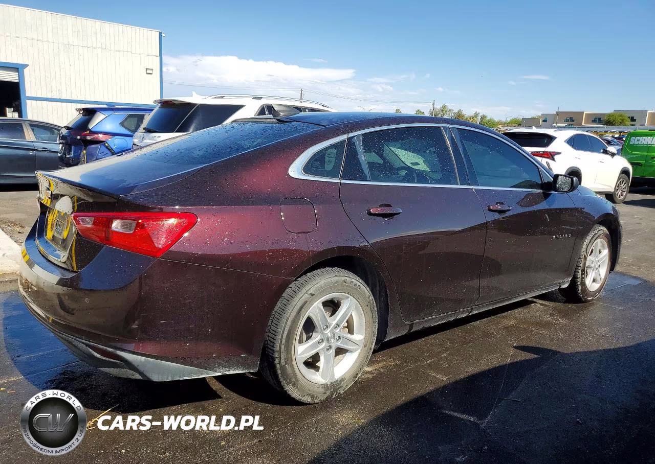 2020 Chevrolet Malibu Ls VIN:1G1ZC5ST7LF141502 - 3