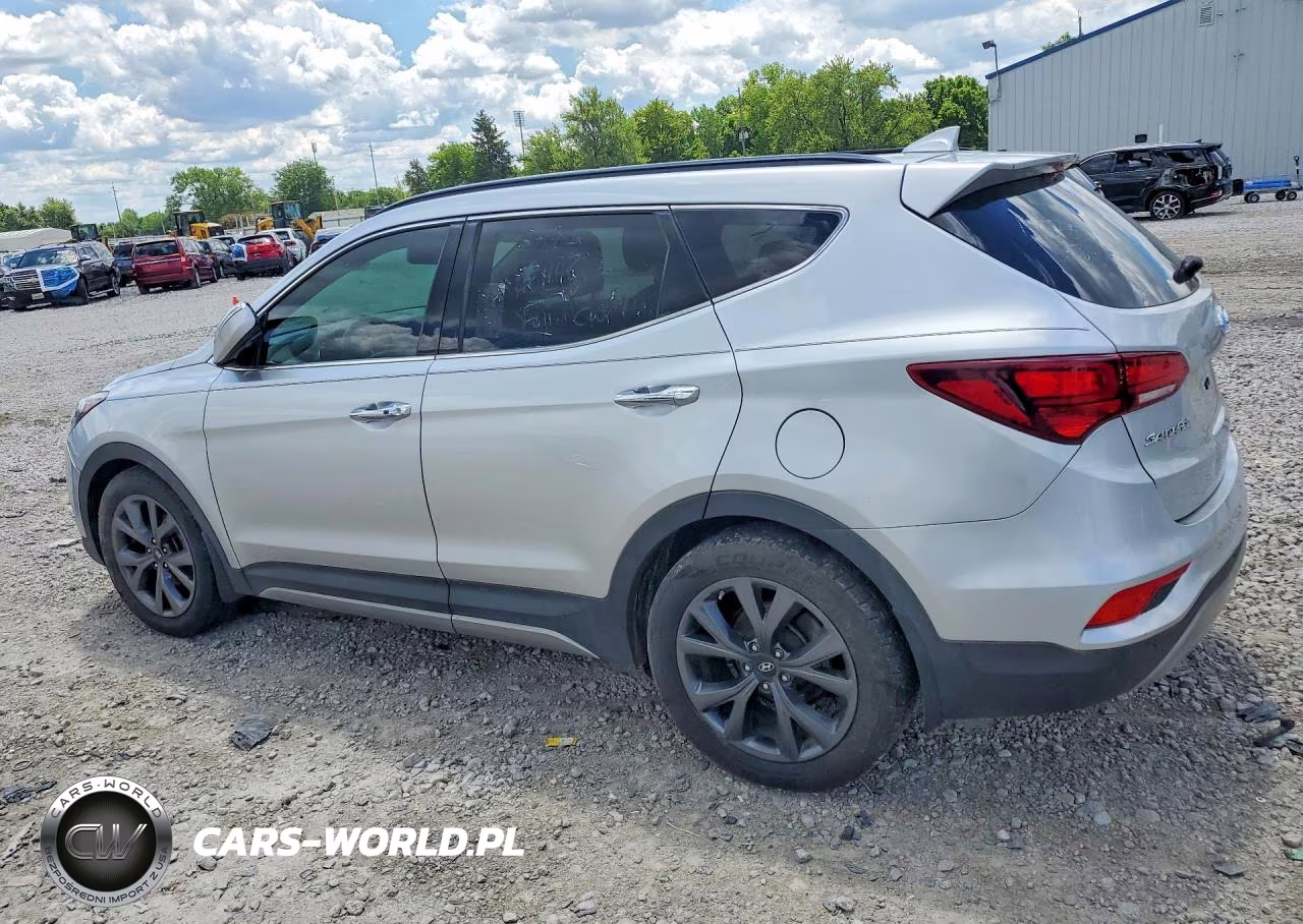 2017 Hyundai Santa Fe Sport 2.0T Ultimate VIN:5XYZWDLA6HG501675 - 2