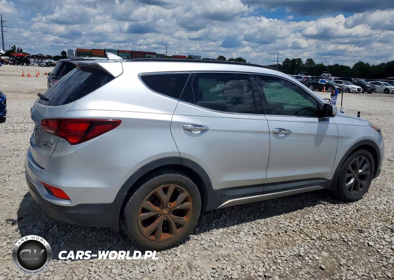 2017 Hyundai Santa Fe Sport 2.0T Ultimate VIN:5XYZWDLA6HG501675 - 3