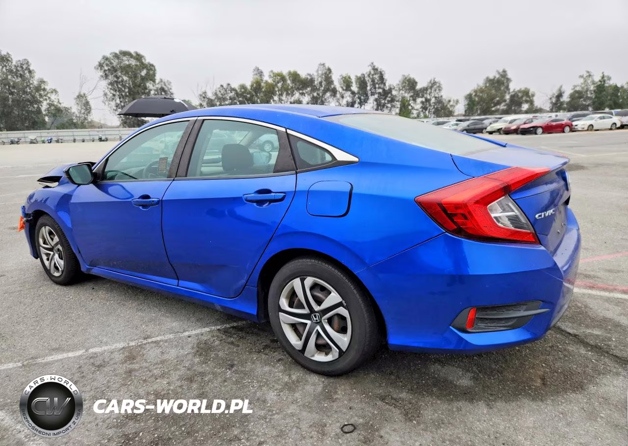2016 Honda Civic Lx VIN:19XFC2F59GE204006 - 2
