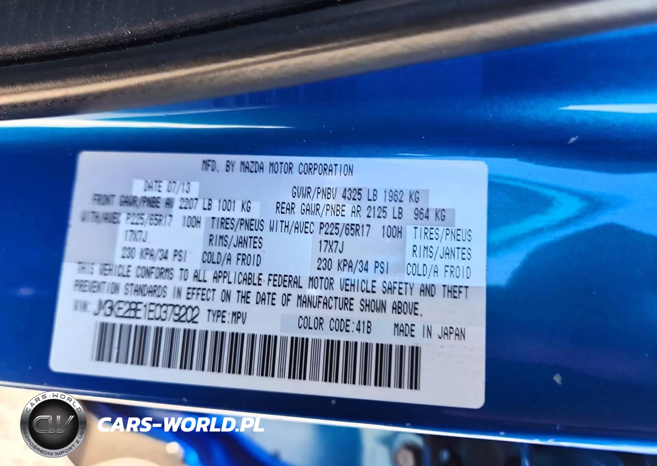 2014 Mazda Cx-5 Sport VIN:JM3KE2BE1E0379202 - 14