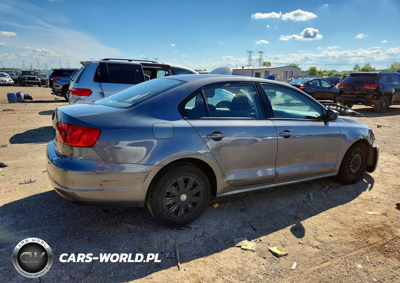 2014 Volkswagen Jetta Base VIN:3VW2K7AJ9EM229958 - 3