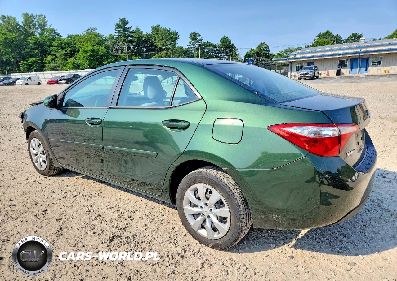 2015 Toyota Corolla Le VIN:2T1BURHE7FC313207 - 2