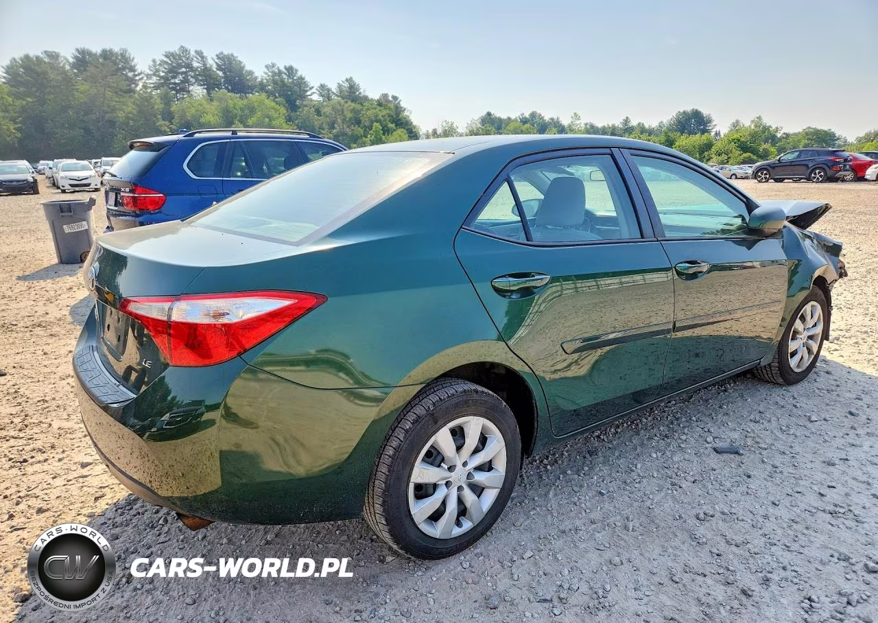 2015 Toyota Corolla Le VIN:2T1BURHE7FC313207 - 3