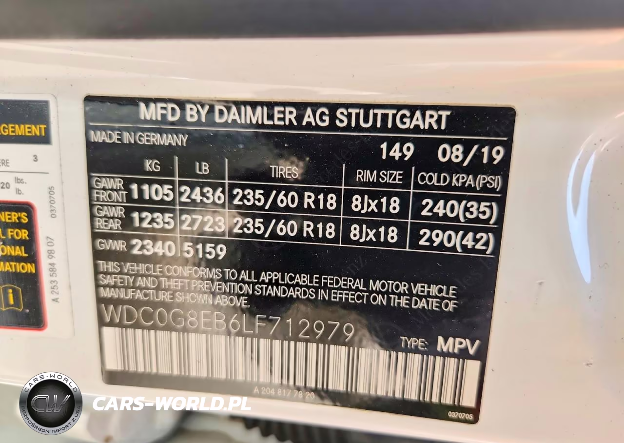 2020 Mercedes-Benz Glc 300 4Matic VIN:WDC0G8EB6LF712979 - 14