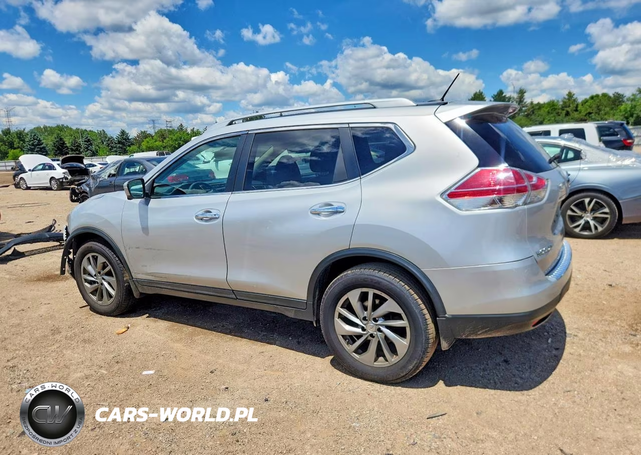 2015 Nissan Rogue Sl VIN:5N1AT2MV6FC798262 - 2