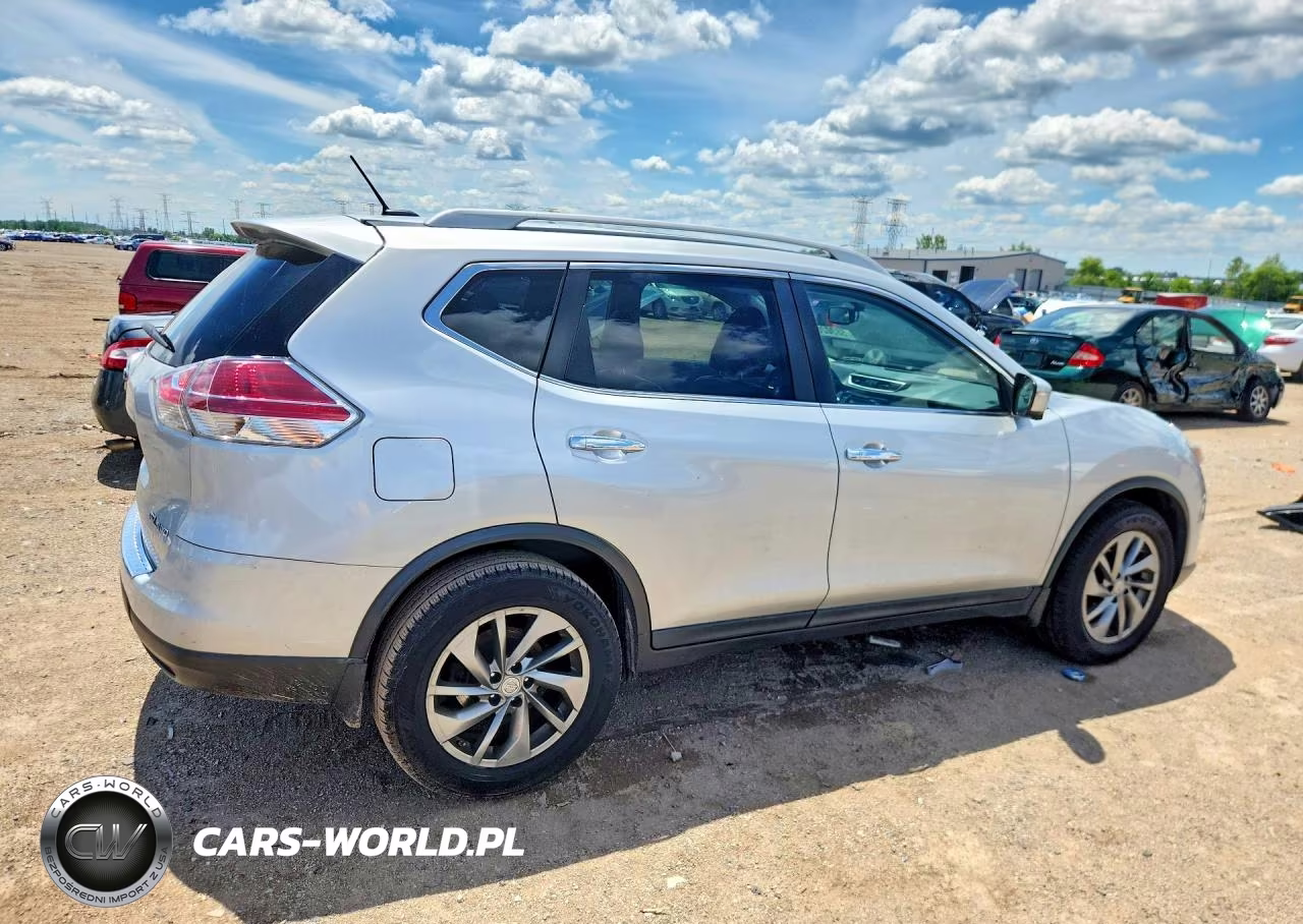 2015 Nissan Rogue Sl VIN:5N1AT2MV6FC798262 - 3
