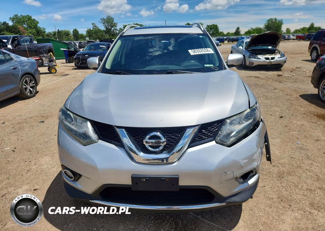 2015 Nissan Rogue Sl VIN:5N1AT2MV6FC798262 - 5