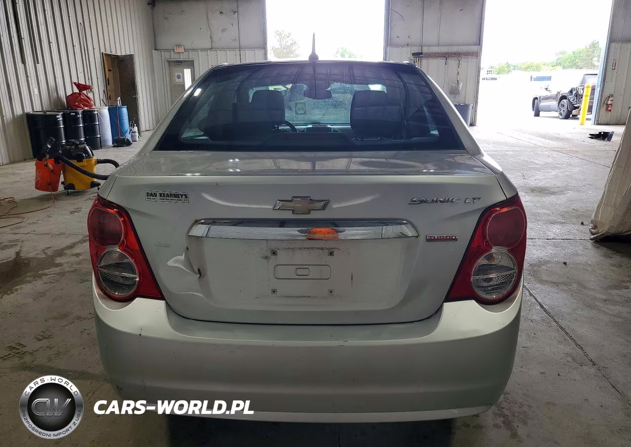 2012 Chevrolet Sonic Lt VIN:1G1JD5SB5C4227310 - 6