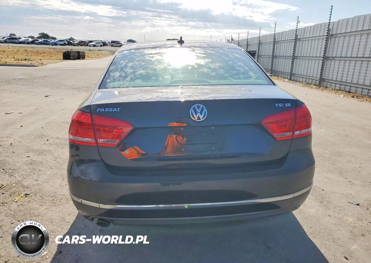 2015 Volkswagen Passat Se VIN:1VWBT7A37FC040470 - 6