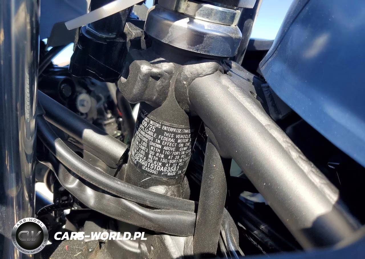 2026 Kawasaki Ex500 VIN:ML5EXGG15TDA83587 - 9