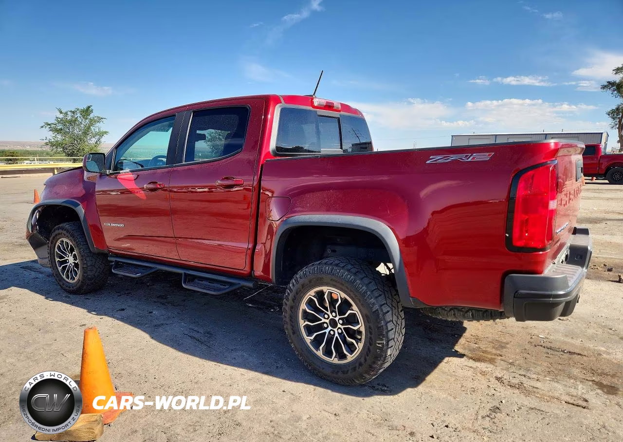 2022 Chevrolet Colorado Zr2 VIN:1GCGTEEN4N1114124 - 2