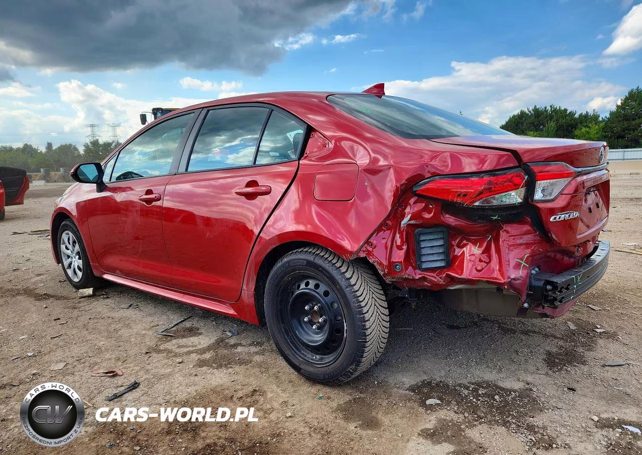 2020 Toyota Corolla Le VIN:5YFEPRAE0LP102957 - 2