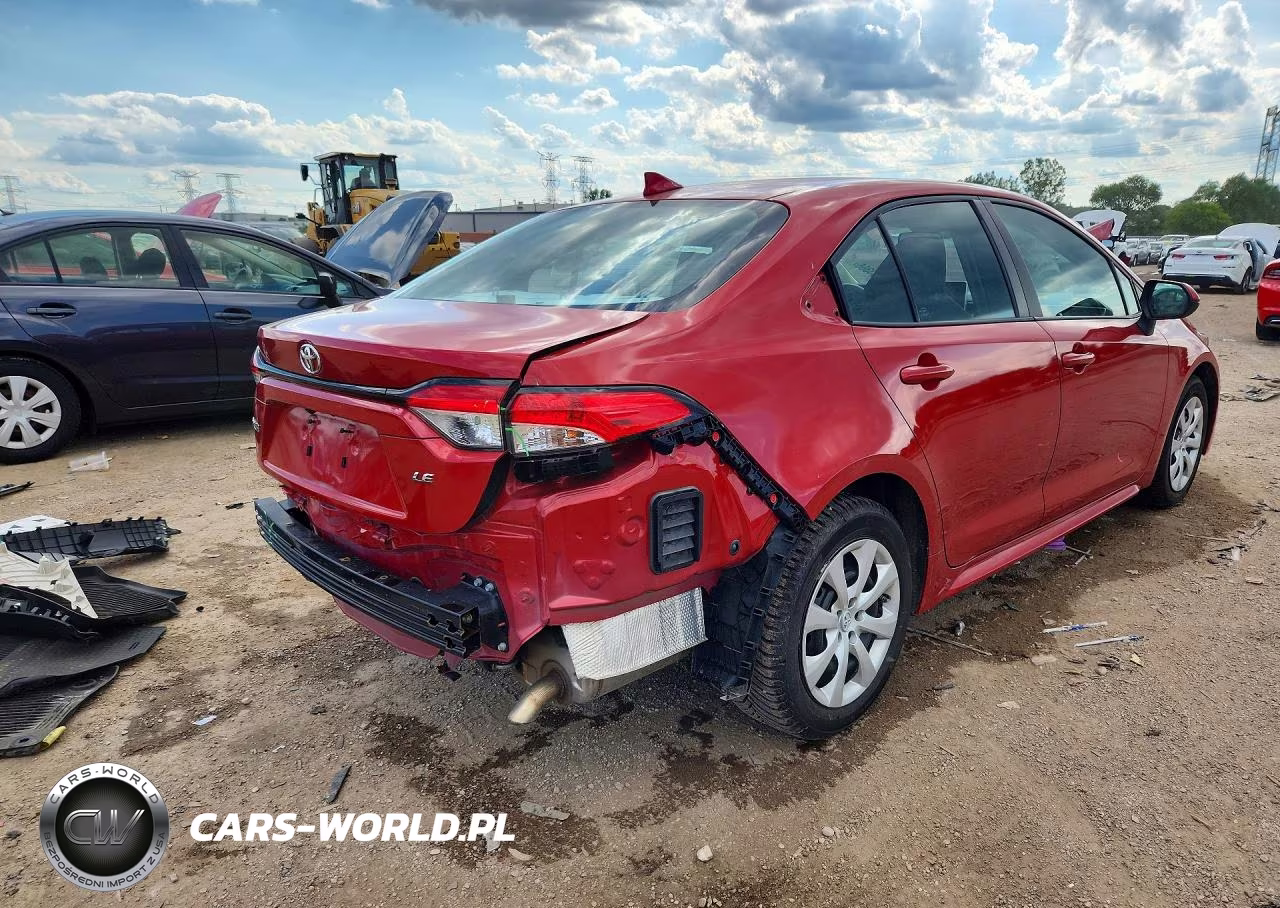 2020 Toyota Corolla Le VIN:5YFEPRAE0LP102957 - 3