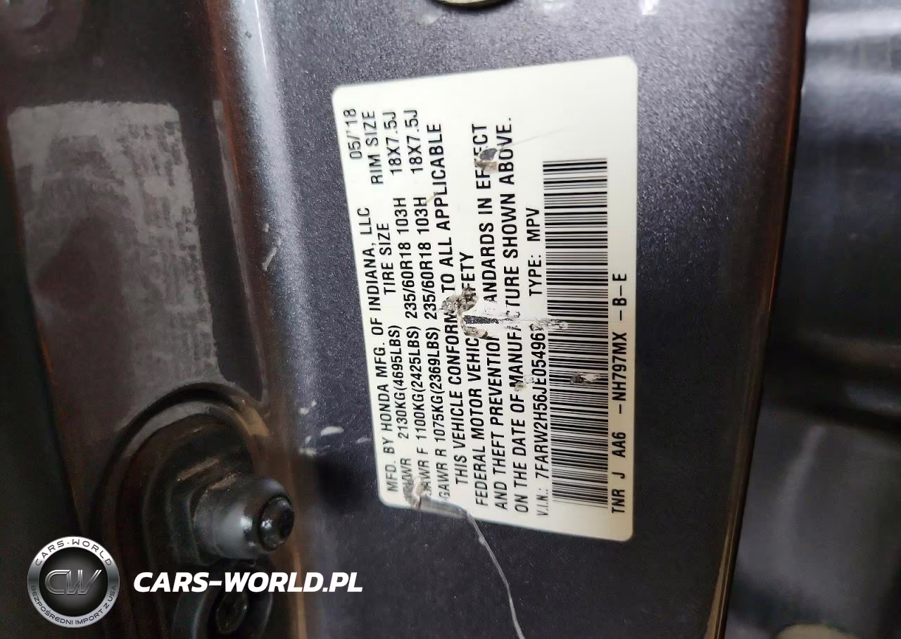 2018 Honda Cr-V Ex VIN:7FARW2H56JE054962 - 13