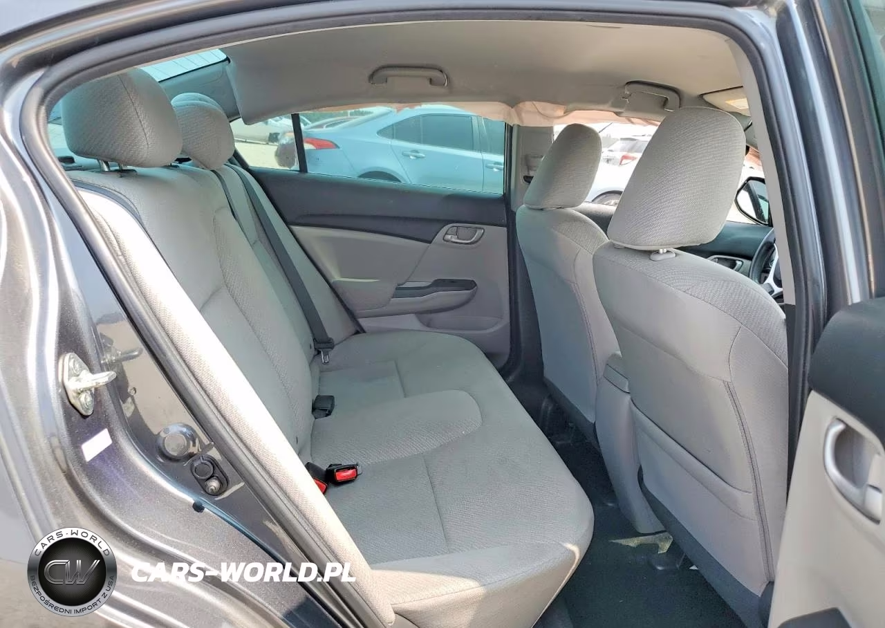 2013 Honda Civic Lx VIN:2HGFB2F54DH550744 - 10