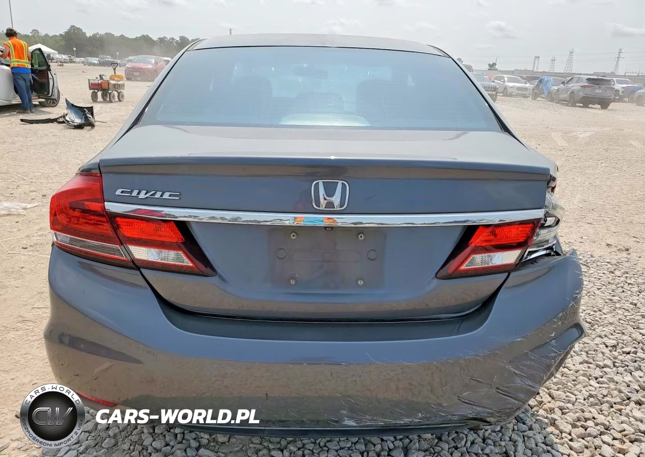 2013 Honda Civic Lx VIN:2HGFB2F54DH550744 - 6