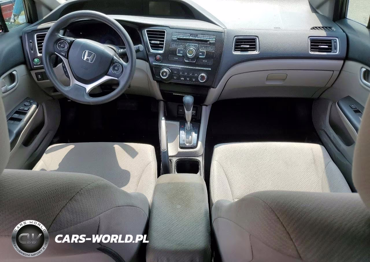 2013 Honda Civic Lx VIN:2HGFB2F54DH550744 - 8