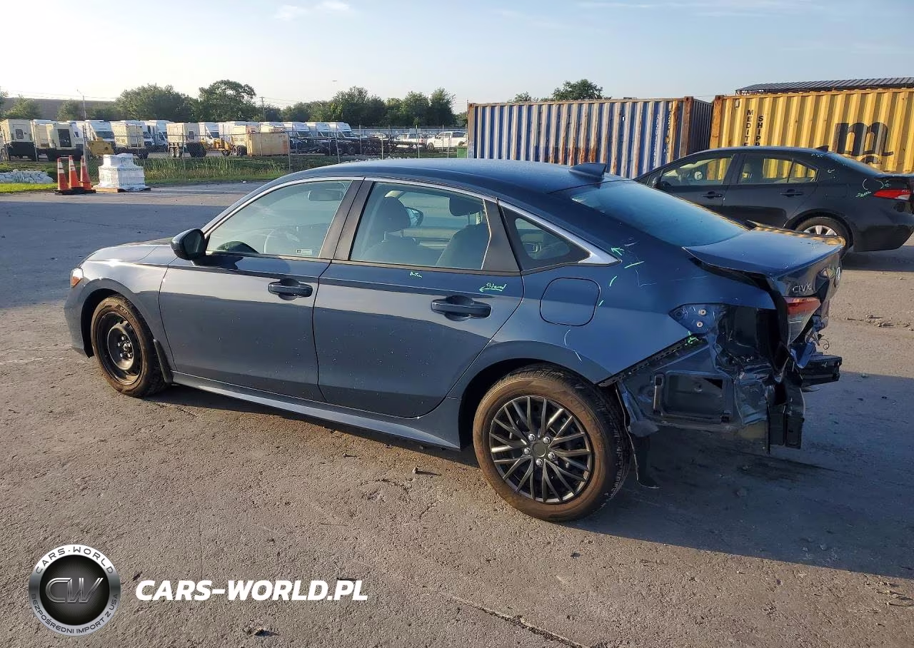 2025 Honda Civic Lx VIN:2HGFE2F29SH605067 - 2