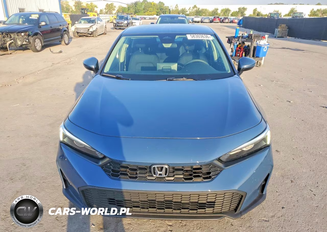 2025 Honda Civic Lx VIN:2HGFE2F29SH605067 - 5