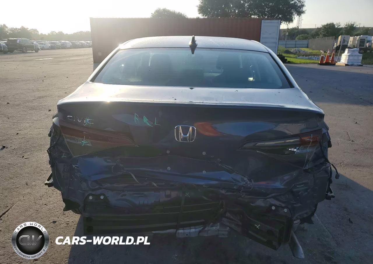 2025 Honda Civic Lx VIN:2HGFE2F29SH605067 - 6