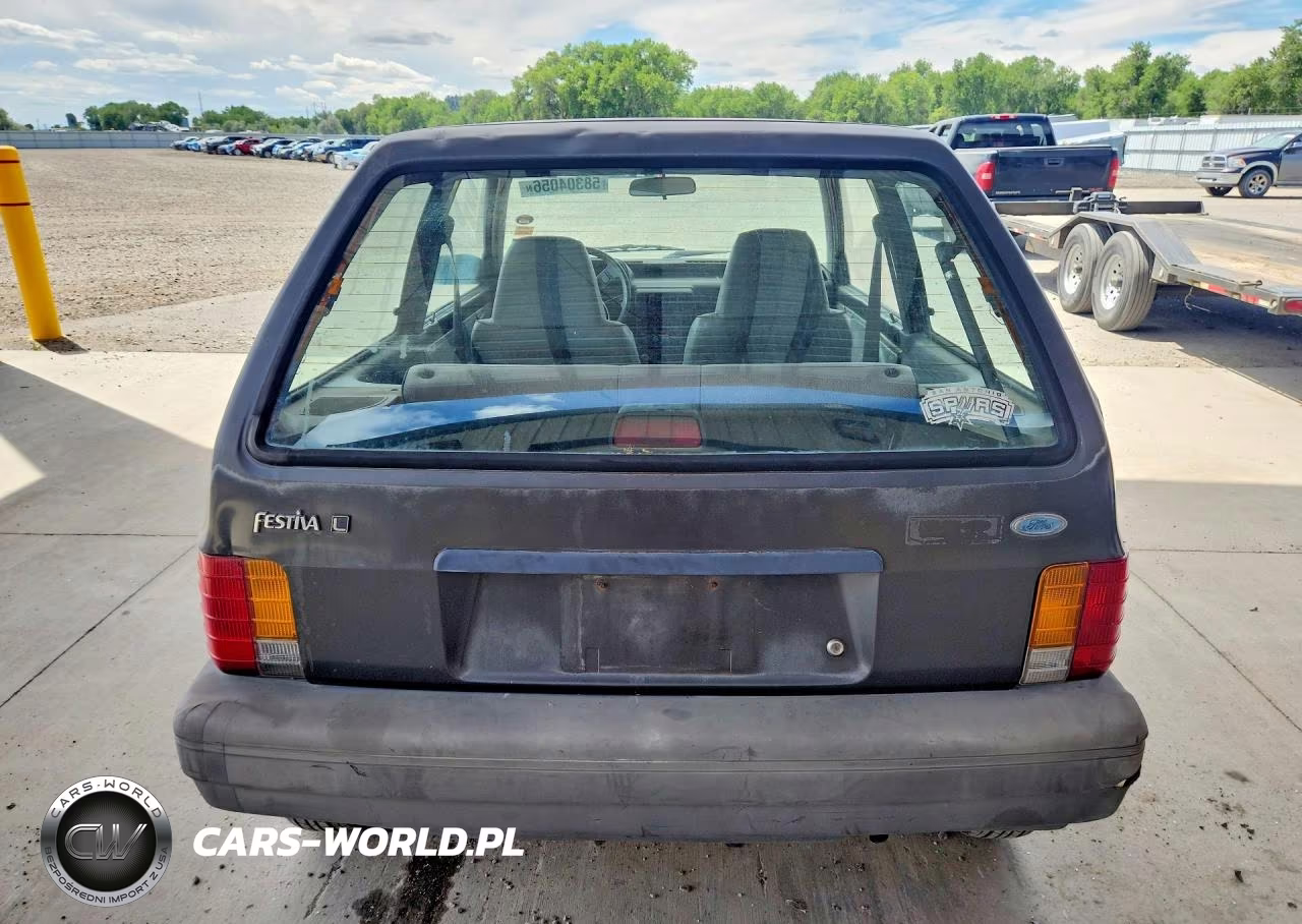1988 Ford Festiva L VIN:KNJBT06K8J6197083 - 6