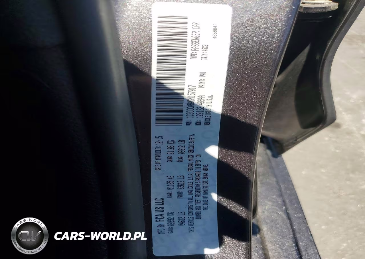 2016 Chrysler 200 Limited VIN:1C3CCCAB0GN157017 - 12